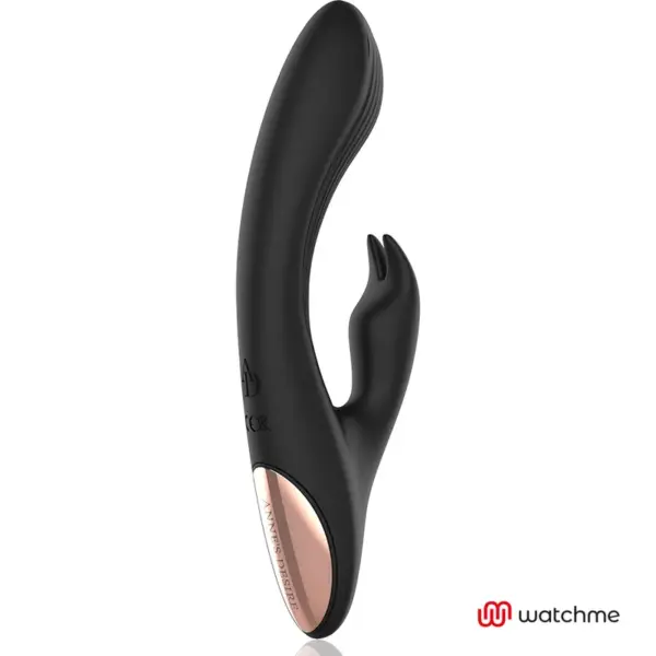 ANNE'S DESIRE - Rabbit Control Remoto con Tecnología WATCHME Negro/Gold - Imagen 7