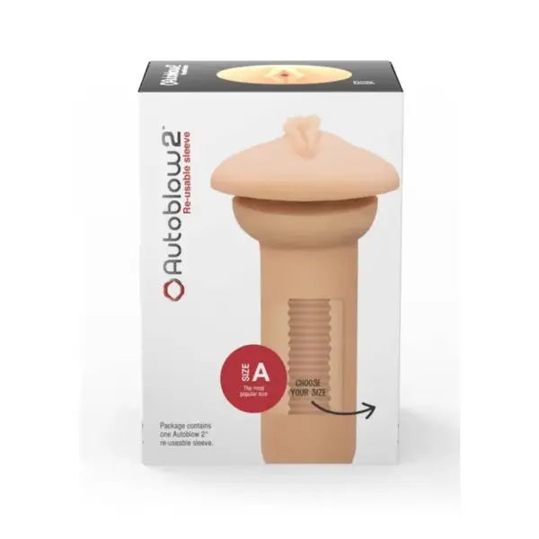 AUTOBLOW - Manga Vagina 2+ Tamaño A para Placer Personalizado - Imagen 3