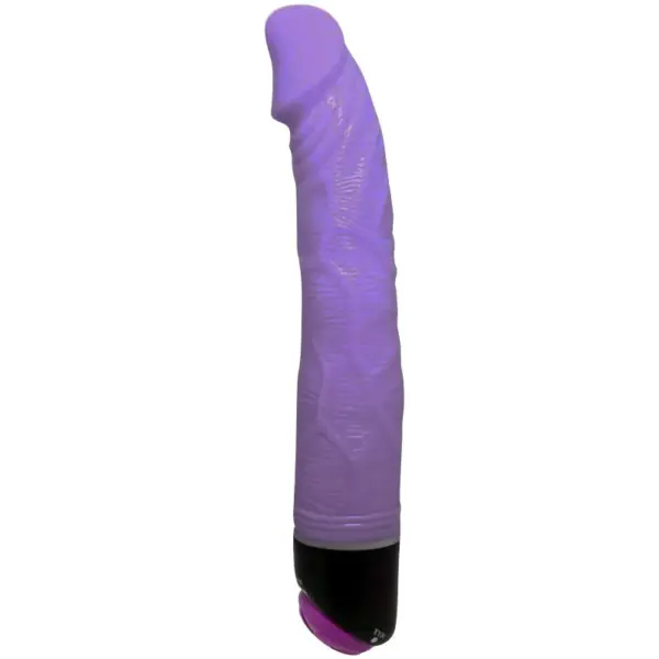 BAILE - Vibrador realístico lila de 23 cm para un placer intenso