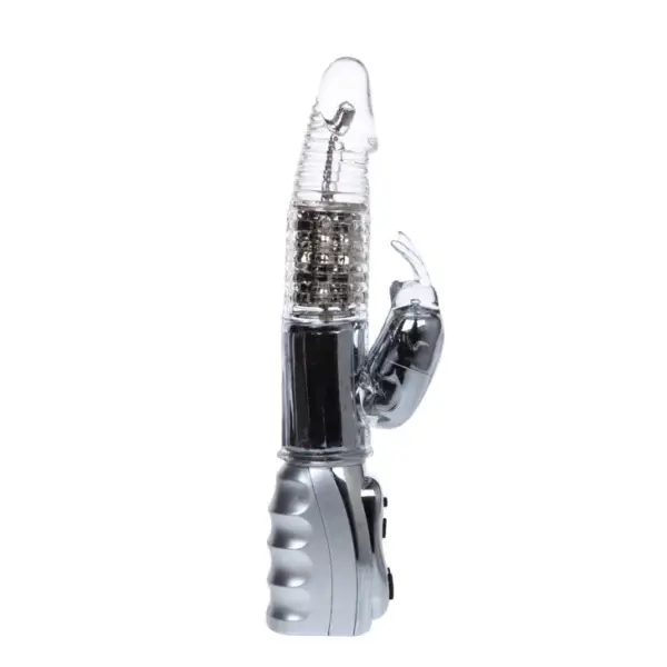 BAILE - Amour Missile Rotador Transparente 26.5 cm - Vibrador Multifuncional - Imagen 2