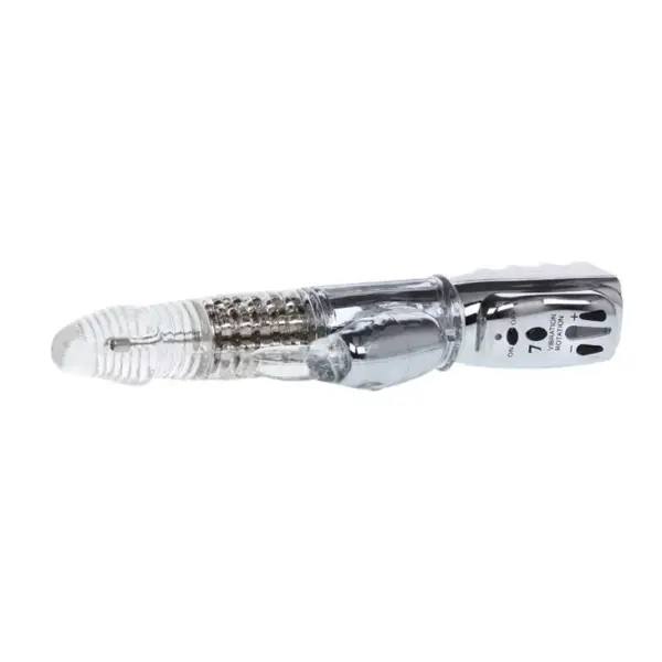 BAILE - Amour Missile Rotador Transparente 26.5 cm - Vibrador Multifuncional - Imagen 3