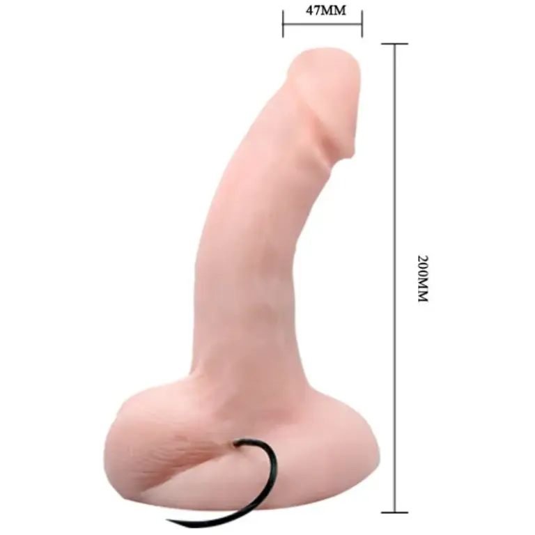 BAILE - Dildo Realístico con Vibración y Rotación