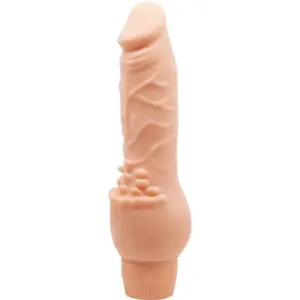 BAILE - BARBARA VIBRADOR REALÍSTICO 19.5 CM NATURAL