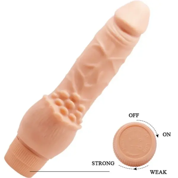 BAILE - Vibrador Realístico 19.5 CM Natural para Placer Infinito - Imagen 4