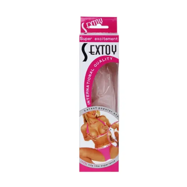 Baile - Dildo Silicona Tacto Piel Realístico 19 cm Color Caja Aleatorio - Imagen 6