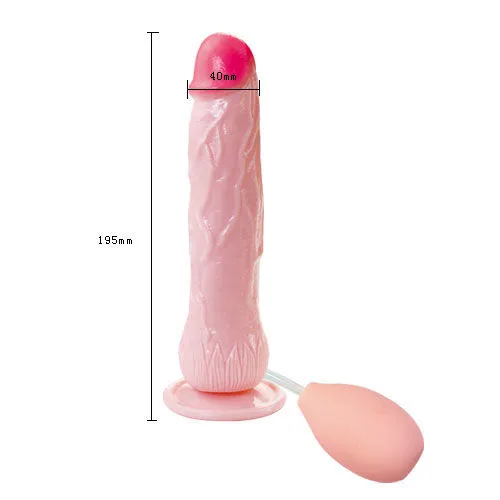 Eros Fountain - Dildo Realista con Eyaculación y Succión