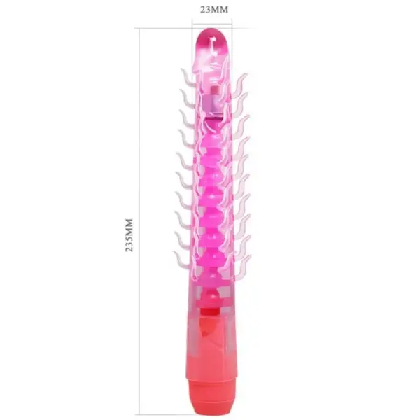 Flexi Vibe - Dildo vibrador flexible lila de 23.5 cm para el placer definitivo - Imagen 4