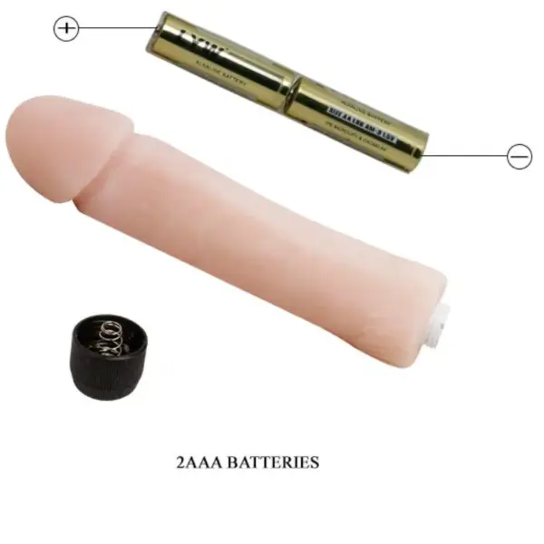 Love Companion - Dildo Vibrador Realista de 25 cm con Potentes Vibraciones - Imagen 4