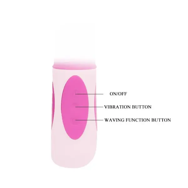 Pretty Love - Vibrador rabbit con rotación y estimulación anal - Imagen 5