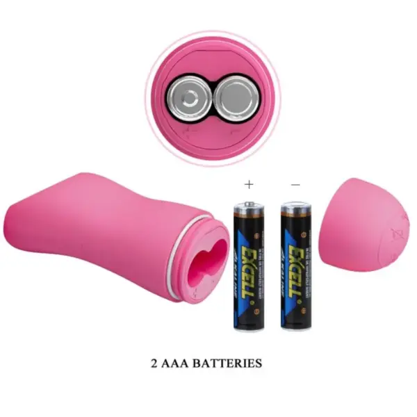 Romantic Wave - Pinzas vibradoras con electroshock fucsias para una experiencia única - Imagen 5