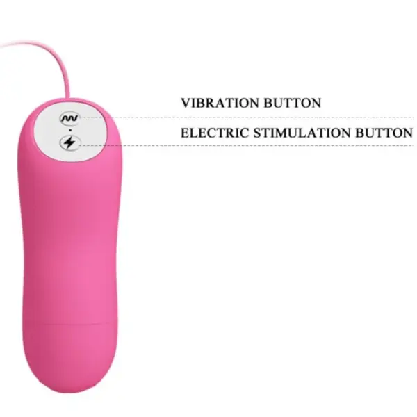 Romantic Wave - Pinzas vibradoras con electroshock fucsias para una experiencia única - Imagen 6