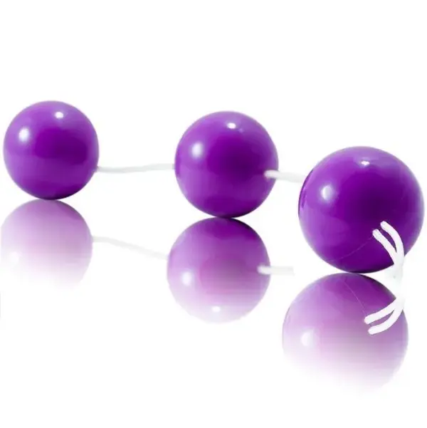 BAILE - Tira bolas anales lilas ABS - Imagen 3