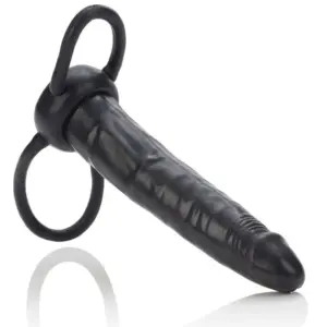 CALEXOTICS - Acomodator Arnés para Doble Penetración Negro