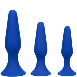 CALEXOTICS - Admiral Kit 3 Plug Anal Azul