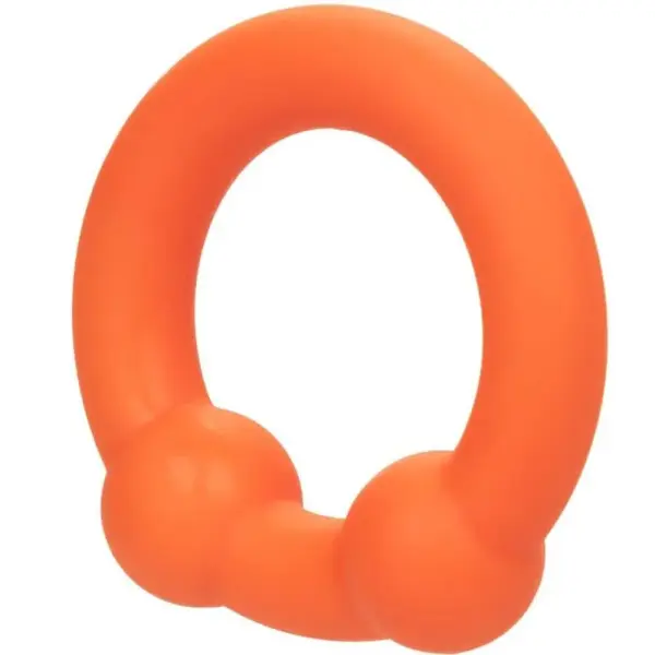 CalExotics - Anillo Doble Bola Naranja para Placer Masculino - Imagen 4