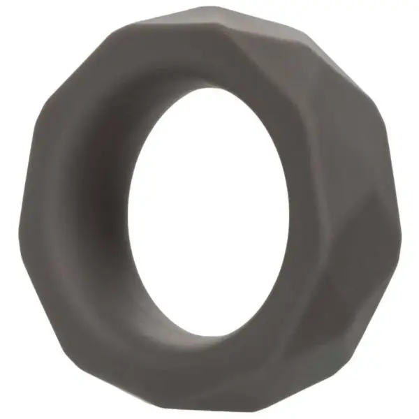 CALEXOTICS - Alpha Anillo Prolong Prismatico Gris para una Experiencia Intima Elevada - Imagen 3