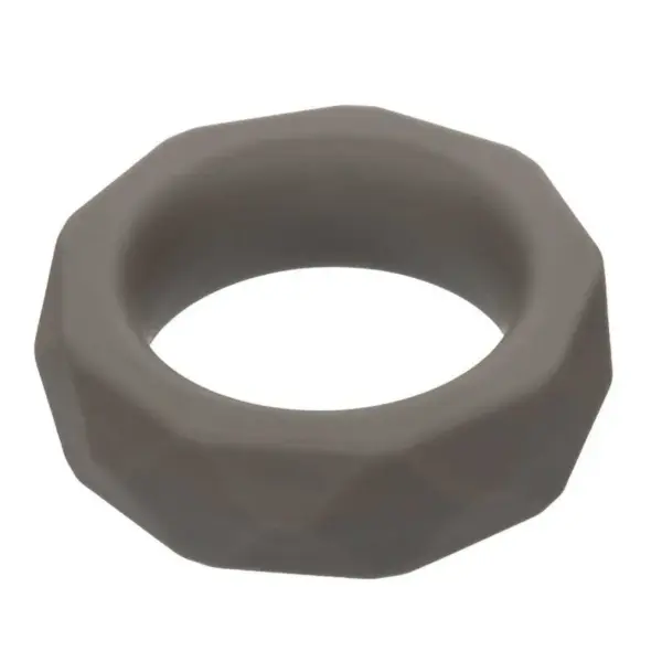 CALEXOTICS - Alpha Anillo Prolong Prismatico Gris para una Experiencia Intima Elevada - Imagen 5