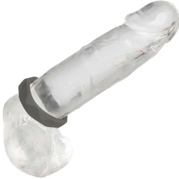 CALEXOTICS - Alpha Anillo Prolong Prismatico Gris para una Experiencia Intima Elevada - Imagen 8