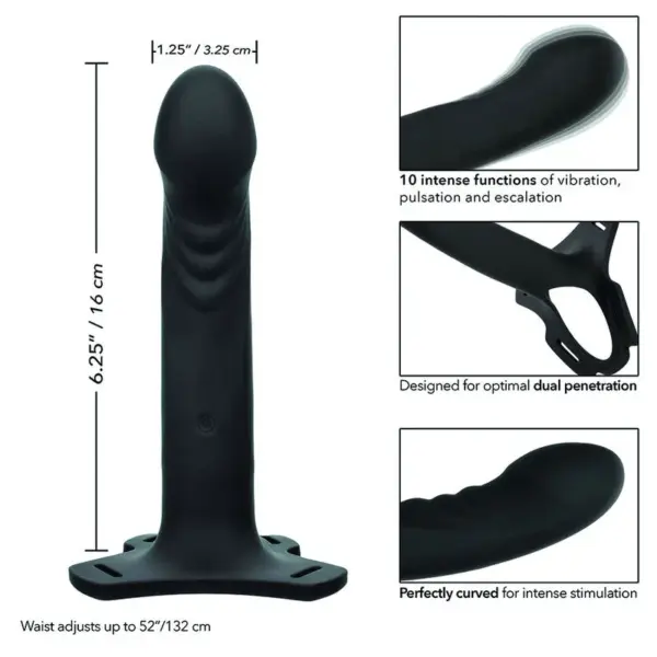 CalExotics - Boundless Arnés Recargable Multiposición para Placer Sin Límites - Imagen 9