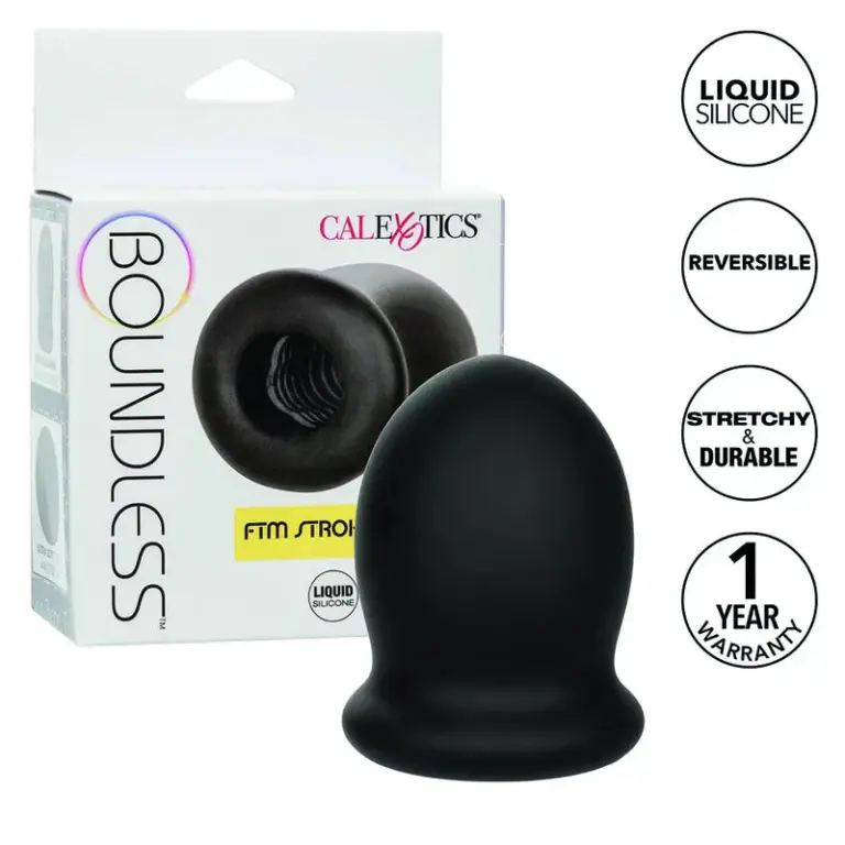 CalExotics - Boundless FTM Stroker Reversible 7cm para Placer Sin Límites