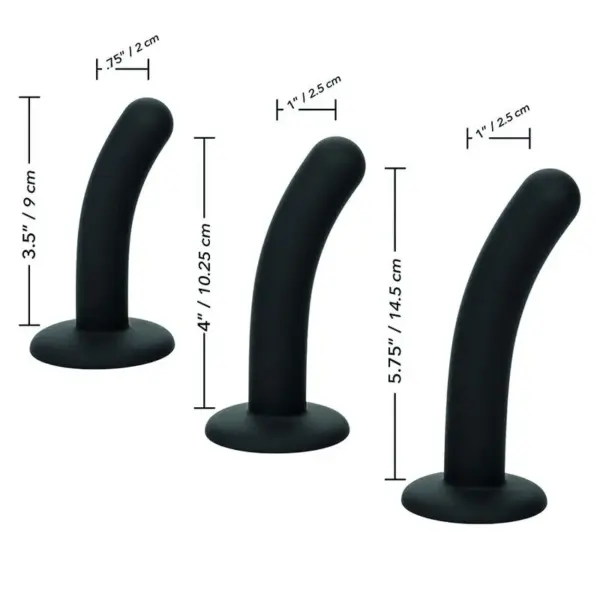 CalExotics - Boundless Kit Arnés Silicona Curvado para Placer Infinito - Imagen 11