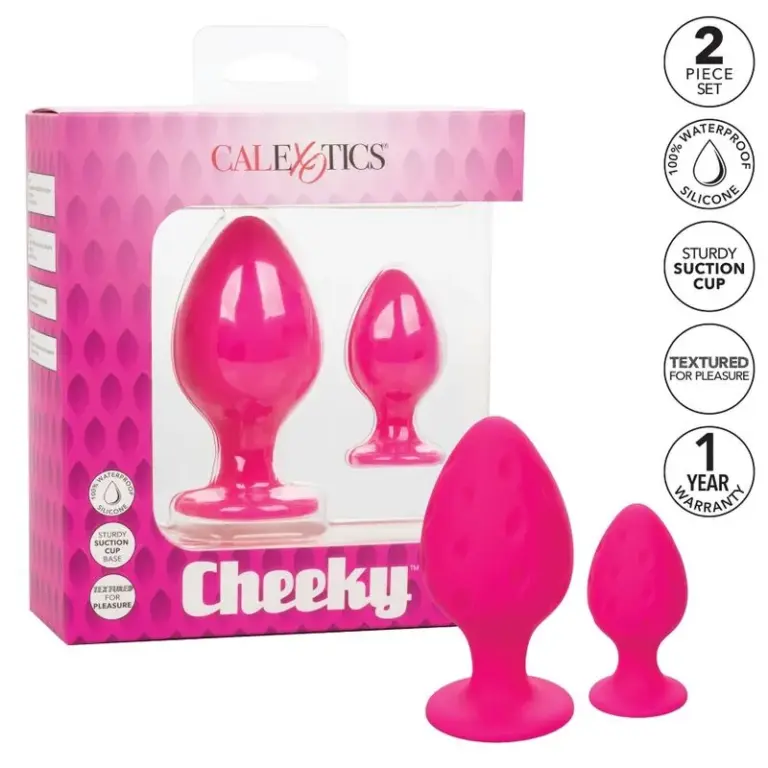 CALEXOTICS - Cheeky Plugs Anales Rosa para una Experiencia Única