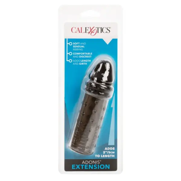 CALEXOTICS - Extensión de silicona para el pene negro - Imagen 3