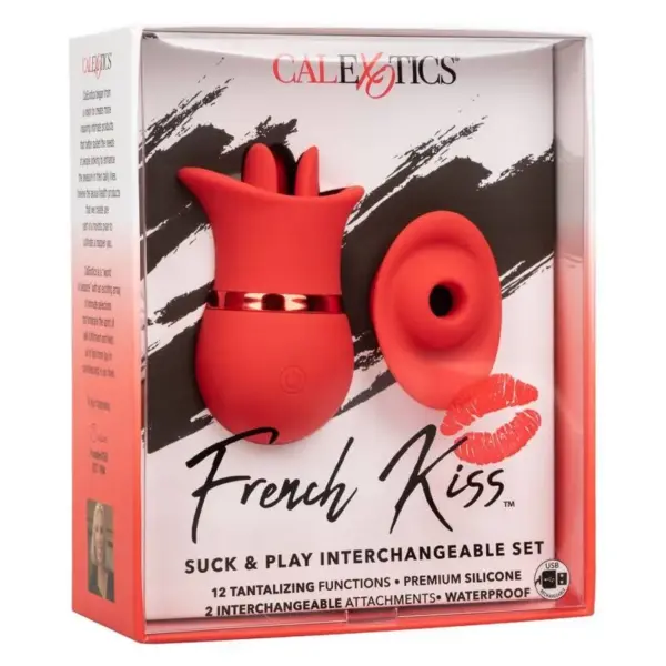 CALEXOTICS - French Kiss Suck & Play Set: Doble el Placer - Imagen 16