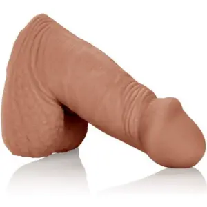 CALEXOTICS - Packing Penis Realístico 12.75 cm Marrón para una Masculinidad Potente