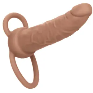 CalExotics - Performance Maxx Doble Penetrador Recargable Piel Moreno