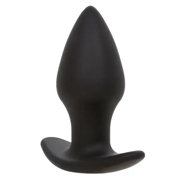 CALEXOTICS - Rock Bottom Perfect Plug Anal 10 Vibraciones Silicona Negro - Imagen 3
