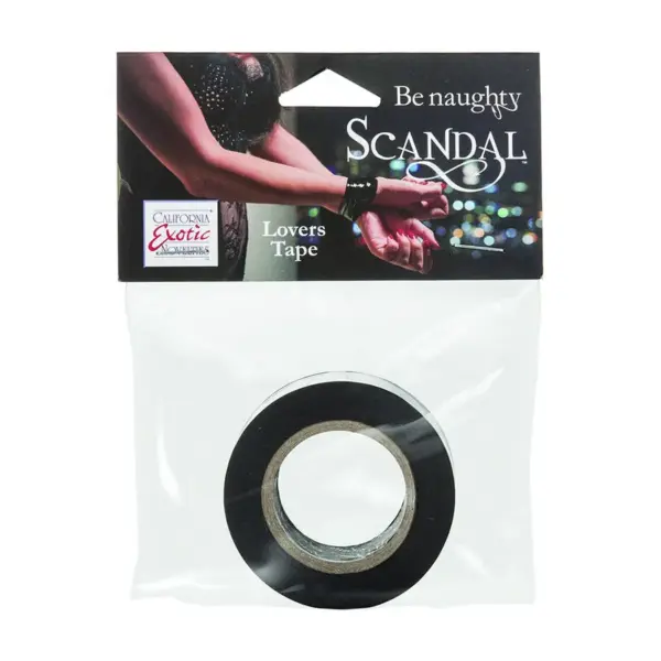 CALEXOTICS - Scandal Cinta de Bondage Negra para Experiencias Eróticas Inolvidables - Imagen 2