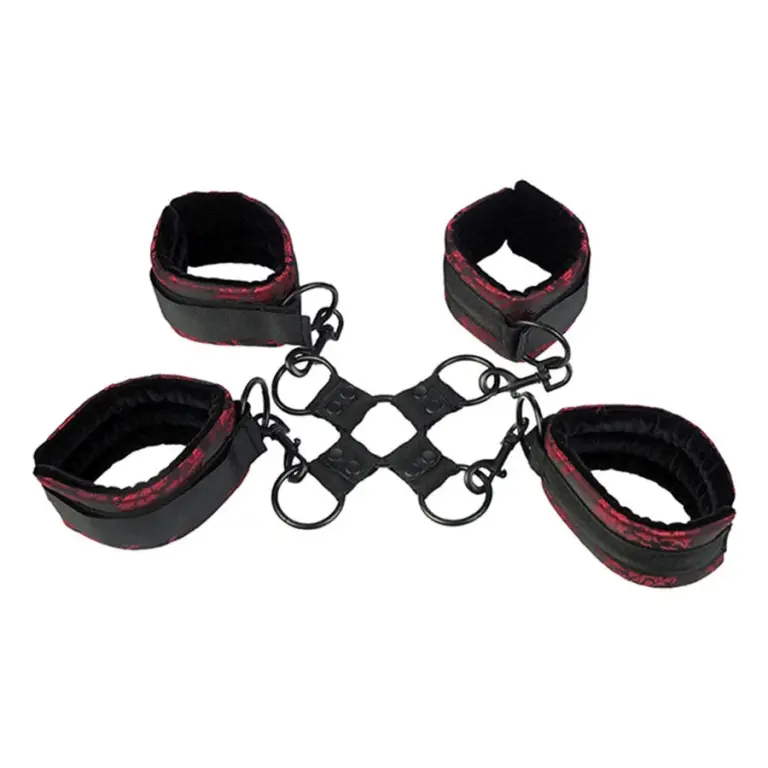 CalExotics - Scandal Esposas Hog Tie para una Sujeción Elegante y Segura