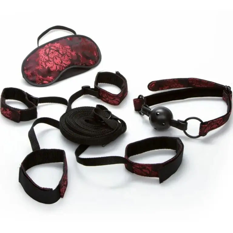 CalExotics - Scandal Kit Sujeción de Cama para Juegos BDSM