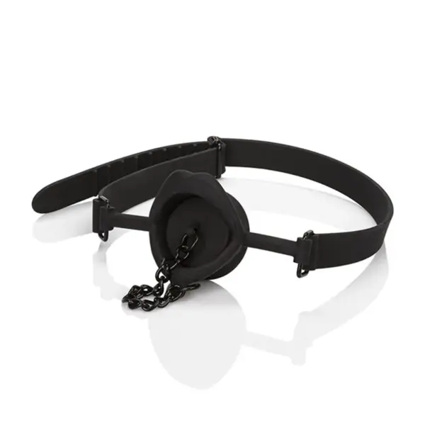 CalExotics - Mordaza Scandal con Tapón de Silicona Negro - Imagen 2