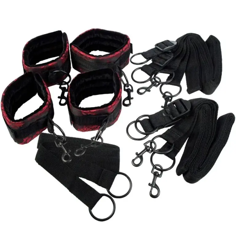CALEXOTICS - Scandal Set de Ataduras Cama para Juegos de Poder