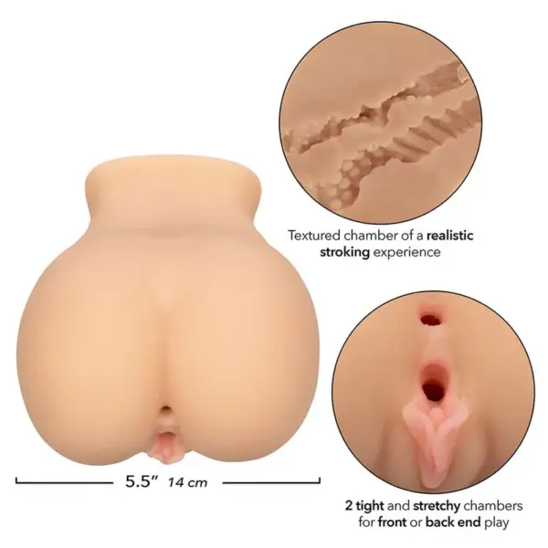 CALEXOTICS - The Farmer's Daughter Doble Masturbador Realístico Natural - Imagen 8