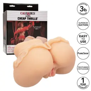 CALEXOTICS - The Peep Show Girl Doble Masturbador Realístico Natural