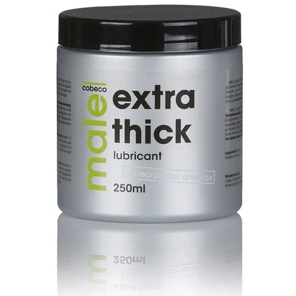 COBECO - Lubricante blanco extra espeso 250 ml para el placer sin límites