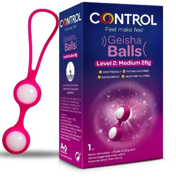 CONTROL - Geisha Balls Nivel II - 28G para Placer Avanzado