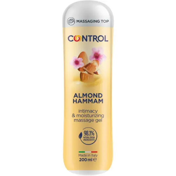 CONTROL - Gel de Masaje 3 en 1 con Aroma a Leche de Almendras 200 ml - Imagen 3