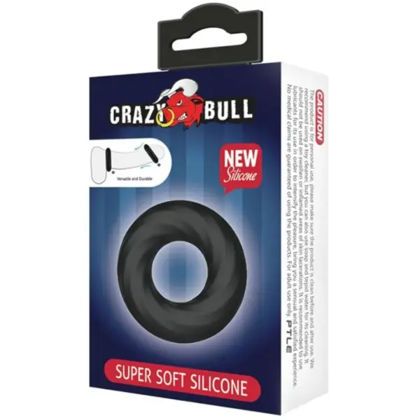 Crazy Bull - Anillo de Silicona Super Suave para el Rendimiento Masculino - Imagen 4