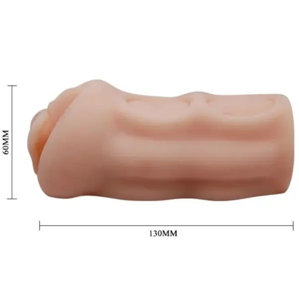 CRAZY BULL - Lillian Masturbador Vagina 13 cm: Placer Compacto y Realista - Imagen 4