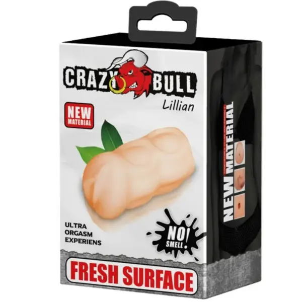 CRAZY BULL - Lillian Masturbador Vagina 13 cm: Placer Compacto y Realista - Imagen 6