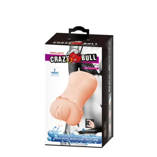 CRAZY BULL - Masturbador Water Skin Modelo Vagina 2 - Imagen 6