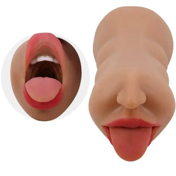 CRAZY BULL - Masturbador Doble Boca & Vagina Natural para Hombres - Imagen 3