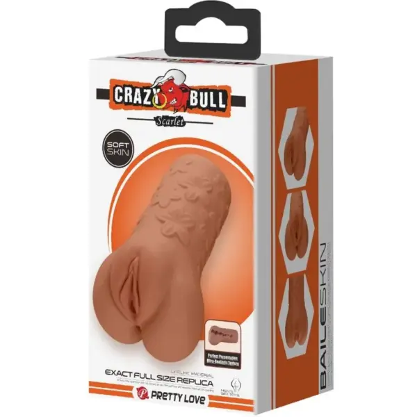 CRAZY BULL - Scarlet Vagina y Ano Diseño con Flores Natural - Imagen 6