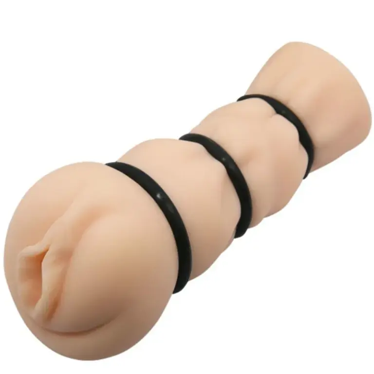CRAZY BULL - Vagina Masturbador con Anillos para Hombres