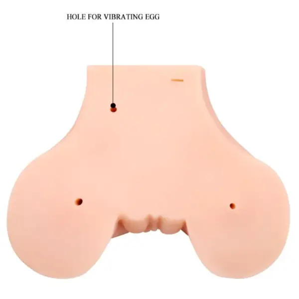 Crazy Bull - Vagina y ano con malla realista y vibración - Imagen 7