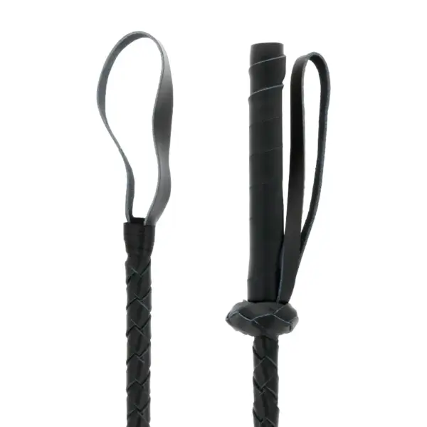 DARKNESS - Fusta Leather Fetish BDSM 60cm para juegos eróticos - Imagen 2